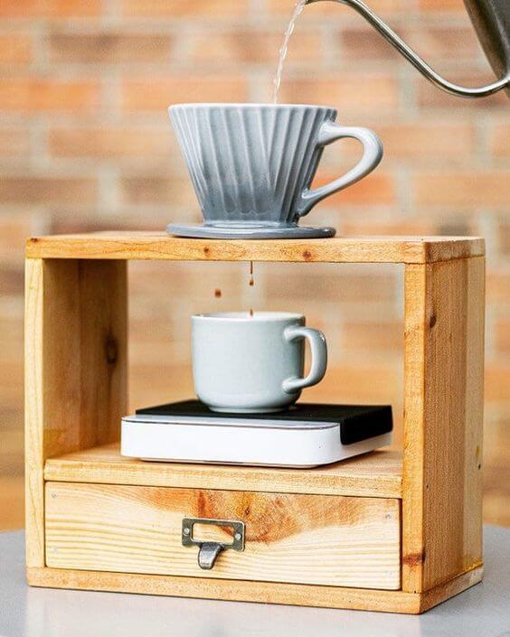 DIY,ไม้สน,เฟอร์นิเจอร์,กาแฟ,กาแฟดริป,เฟอร์นิเจอร์ไม้