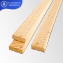 CCA Grooved Decking ไม้ระเบียงสนไสเซาะร่อง 2'' × 4'' × 6 เมตร (36มม.×96มม.×6ม.)